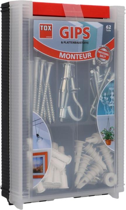 Actual product image Tox Hohlraum-Sortiment Monteur Gips (62 pcs.)