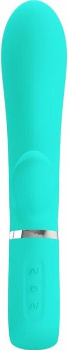 Actual product image Pretty Love Thomas Multifunctional G-Spot Vibrator Aqua Green