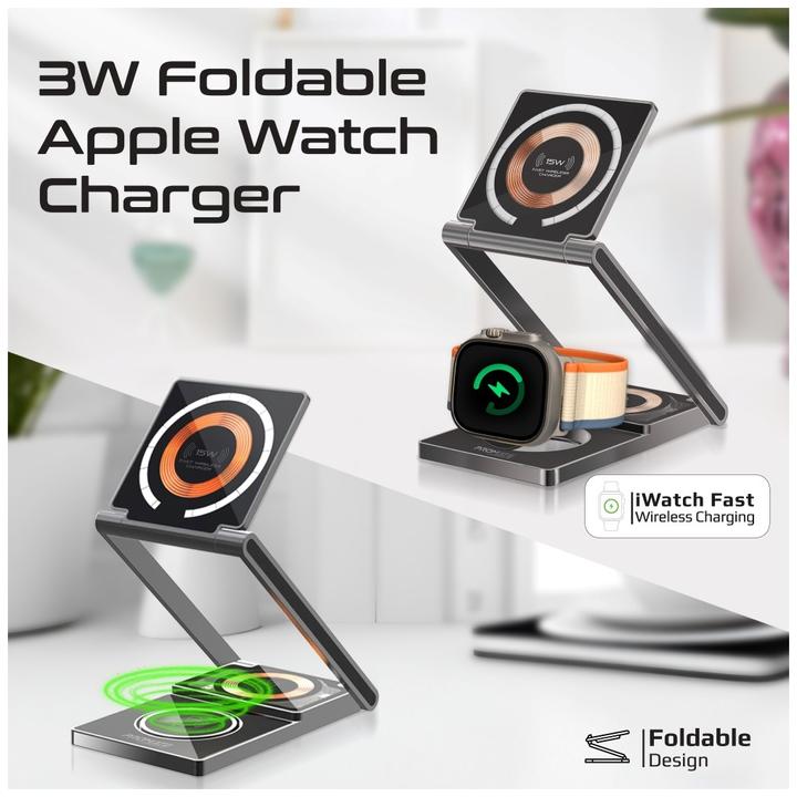 Image du produit ProMate LucidFold-Trio Chargeur MagSafe Qi (23 W)