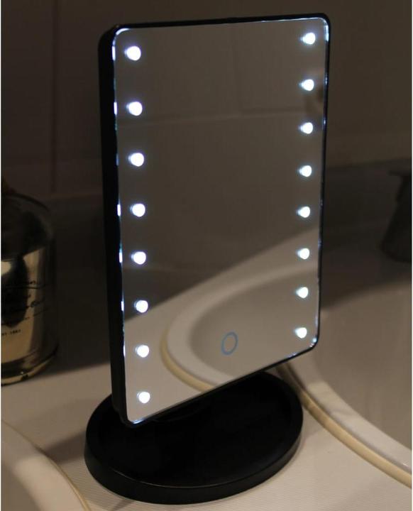 Actual product image TOP LED makeup mirror (17 x 7.5 x 29 cm)