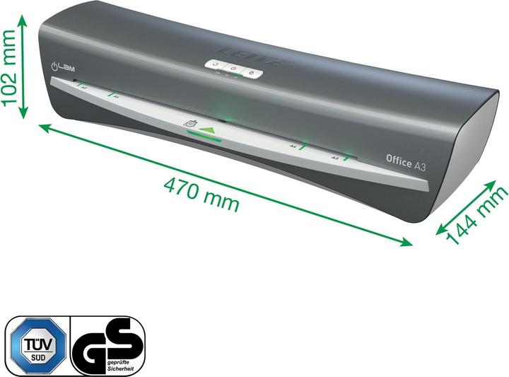 Produktbild Leitz iLAM Office (80 - 125 µm, A3)