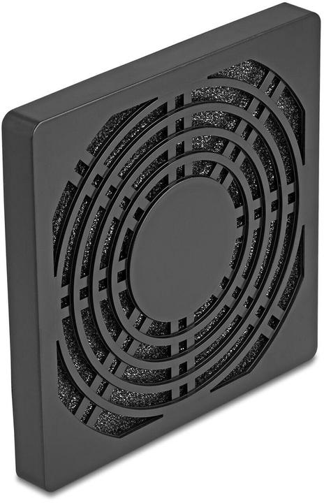 Produktbild Delock Lüftergitter mit Staubfilter 92 x 92 mm schwarz