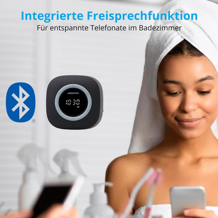 Produktbild Medion P66096 Duschradio (FM, Bluetooth)