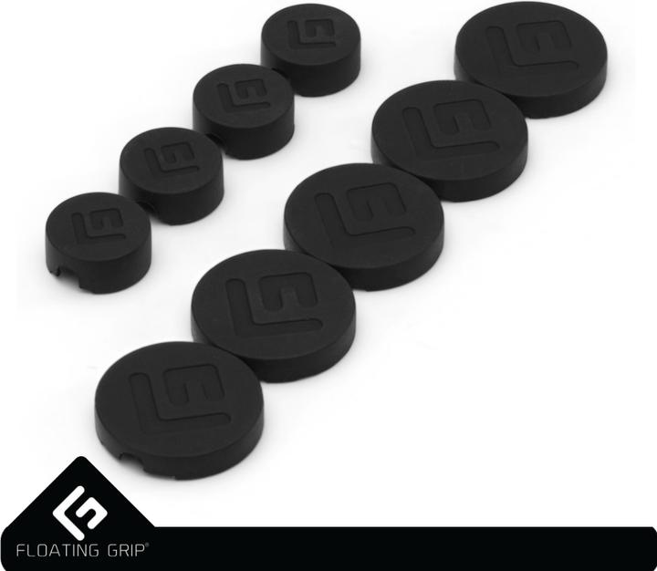 Image du produit Floating Grip Wall Mount Covers (Black)