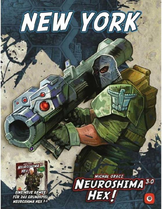 Pegasus POP01010 - New York: Neuroshima Hex! 3.0, ab 8 Jahren (Erweiterung, DE-Ausgabe) (Deutsch)