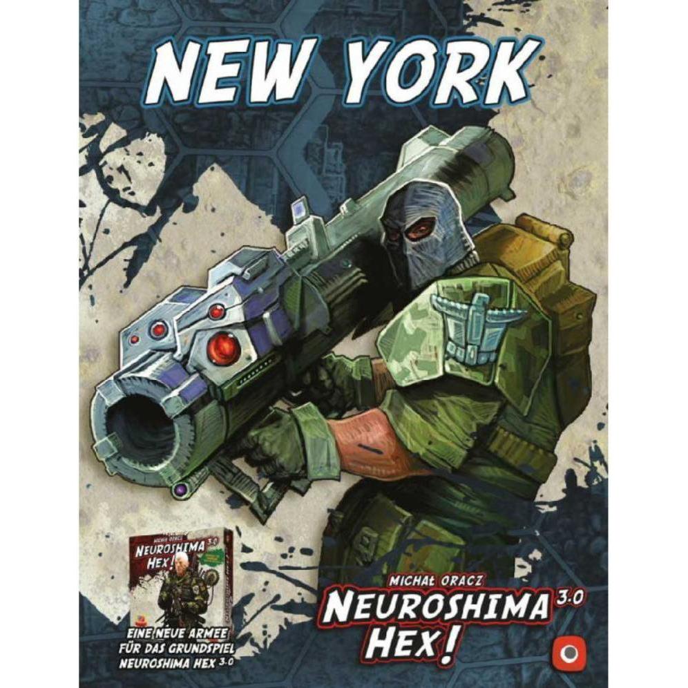 Pegasus POP01010 - New York: Neuroshima Hex! 3.0, ab 8 Jahren (Erweiterung, DE-Ausgabe) (Deutsch)