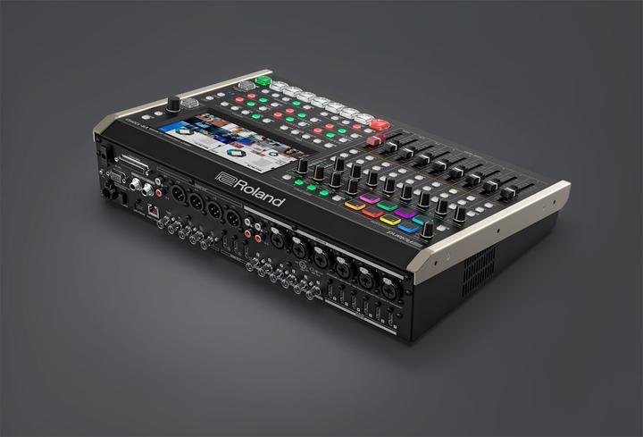 Produktbild Roland 8 Kanal HD-SDI/HDMI AV Mischer mit USB-C und Netzwerk Streaming (Studio- und Livemixer)