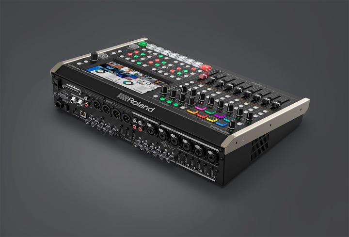 Produktbild Roland 8 Kanal HD-SDI/HDMI AV Mischer mit USB-C und Netzwerk Streaming