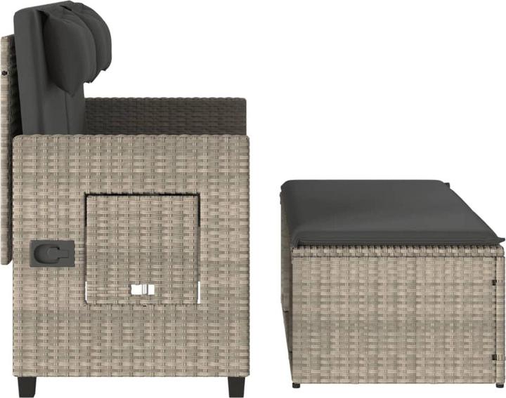 Image du produit vidaXL Ensemble salon de jardin 10 pièces avec coussins