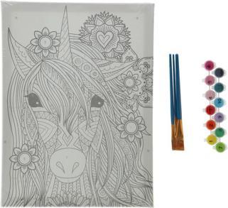 Produktbild Grafix Malen nach Zahlen - Einhorn