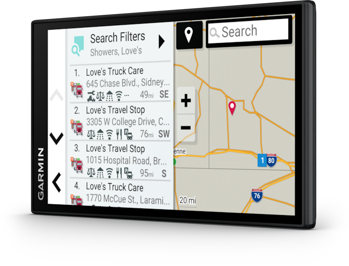 Actual product image Garmin Dezl LGV610 MT-D EU (6")