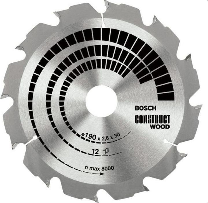 Produktbild Bosch Professional Zubehör PRO Construct Wood Kreissägeblatt, 300 x 3,2 x 30 mm