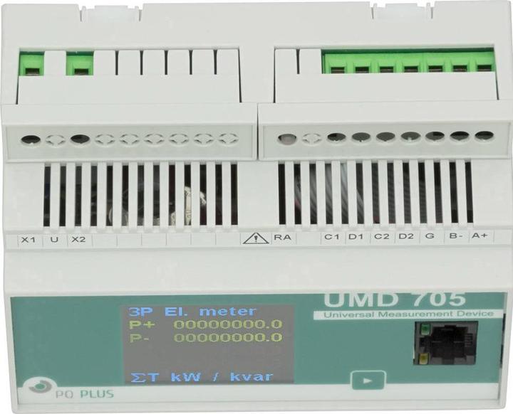 Actual product image PQ Plus Universal Measuring Device DIN Rail Mounting UMD Series