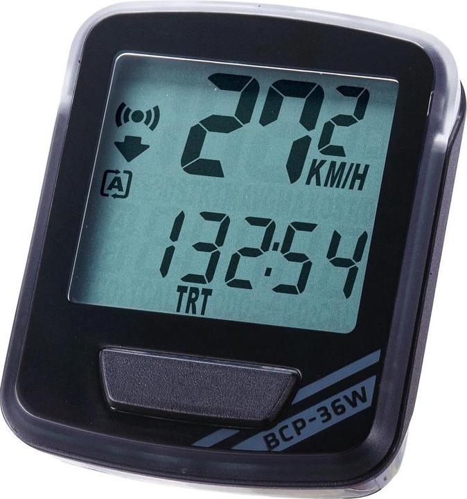 Actual product image BBB BCP-36W NanoBoard Fietscomputer - Draadloos - 14 functies - Zwart/Grijs