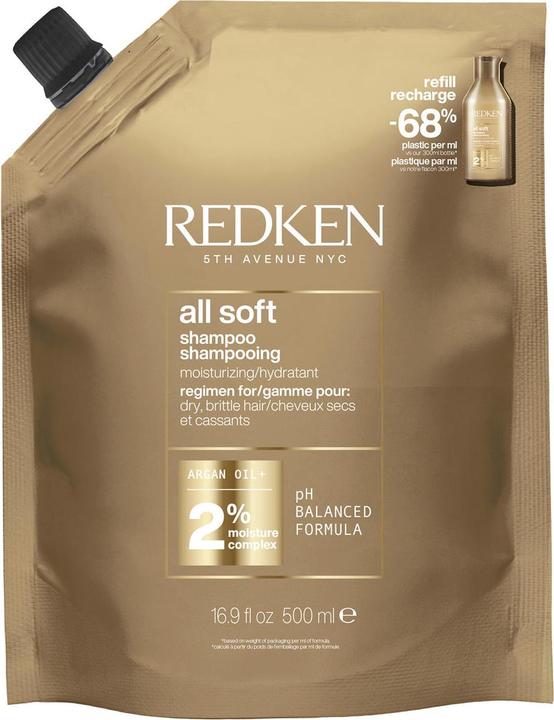 Produktbild Redken All Soft (500 ml, Flüssiges Shampoo)
