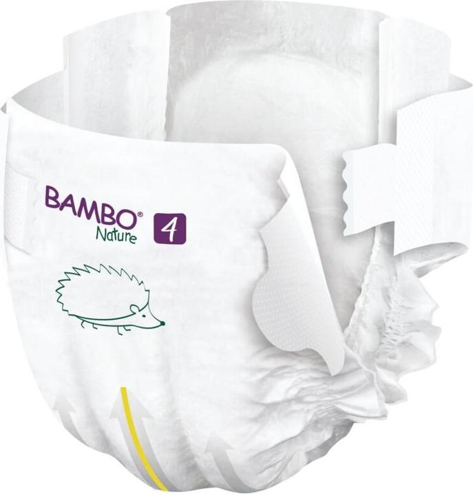 Actual product image Bambo Nature, Gr. 4, 7-14 kg, Papier Verpackung (Size 4, 24 Piece)