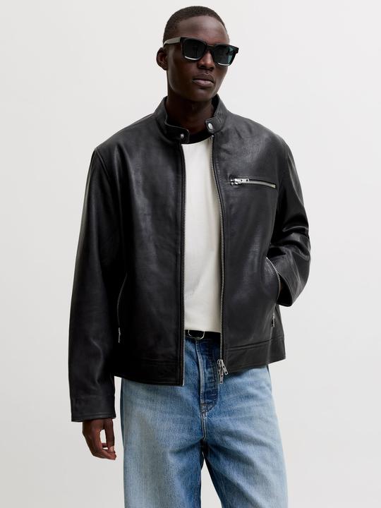 Produktbild Jack & Jones Lederjacke Lederjacke (M)