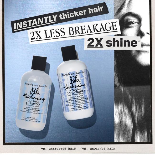 Actual product image Bumble and bumble Shampoo Thickening Volume Shampoo 1000 ml (Liquid shampoo, 1000 ml)