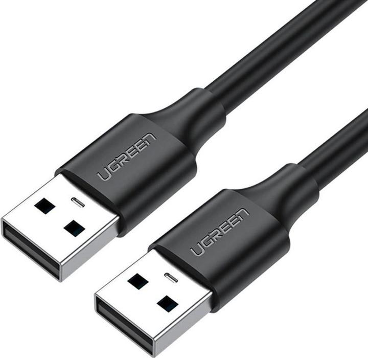 Actual product image Ugreen USB 2.0 M-M cable US102, 1.5m (black) (1.50 m, USB 2.0)