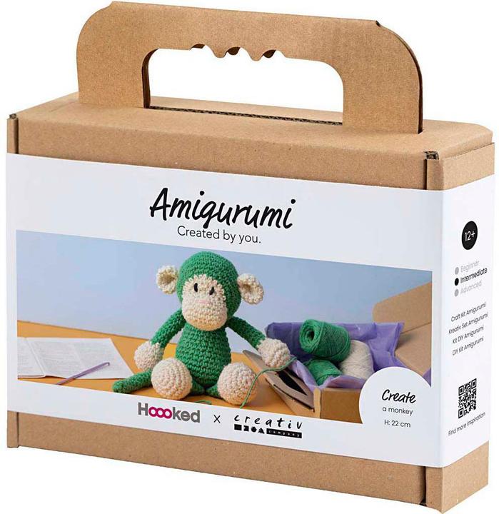 Actual product image Creativ Company Bastelset Amigurumi, Affe