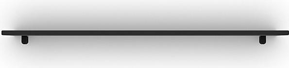 Actual product image kaiserkraft Standard acoustic desk partition with straight corners