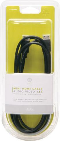 Image du produit Icidu Câble HDMI mini HDMI (M) à mini HDMI (M) (1.80 m)