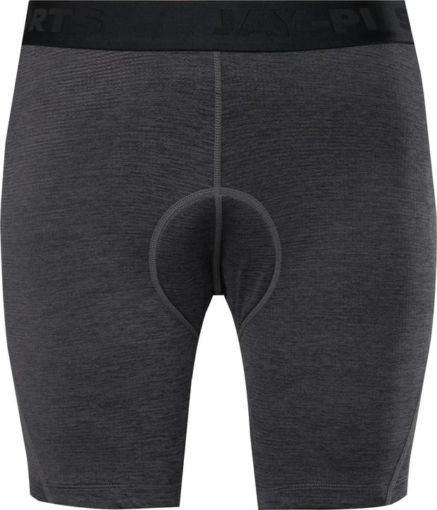 Produktbild Jay-Pi grosse Grössen Fahrradunterhose, integriertes Sitzpolster stahlgrau XXL 802612102-XXL (XXL)