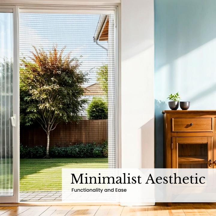 Image du produit Intirilife Moustiquaire en gris largeur 100cm (100 x 100 cm)