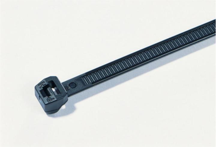 HellermannTyton Cable tie black 385 mm x 4.6 mm, 118-05900 (Metal cable ties, 384 mm, 100 pcs.)