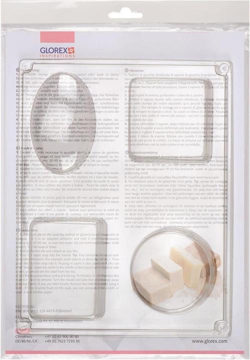 Actual product image Glorex Soap mould