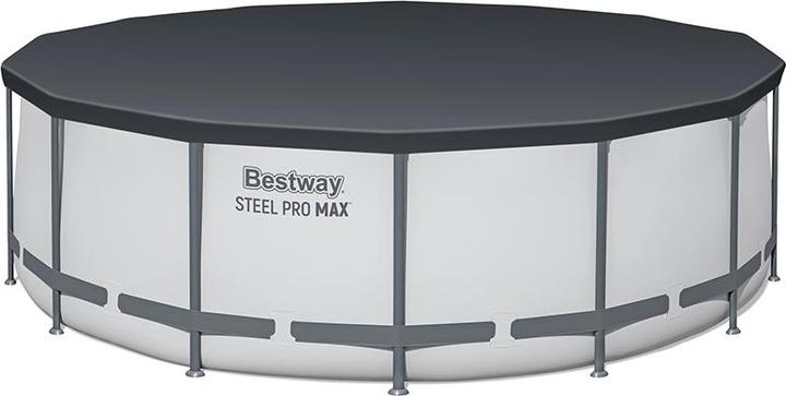 Produktbild Bestway Steel Pro MAX Frame Pool Komplet t-Set 427 x 122 cm, rund (427 x 122 cm)