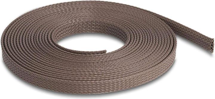Actual product image Delock Braided hose rodent proof, 5 m x 12 mm Brown (Cable conduit, 500 cm)