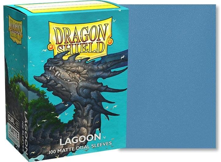 Actual product image Arcane Tinman ART15048 - Dual Sleeves for cards: Matte - Lagoon (100 pcs)