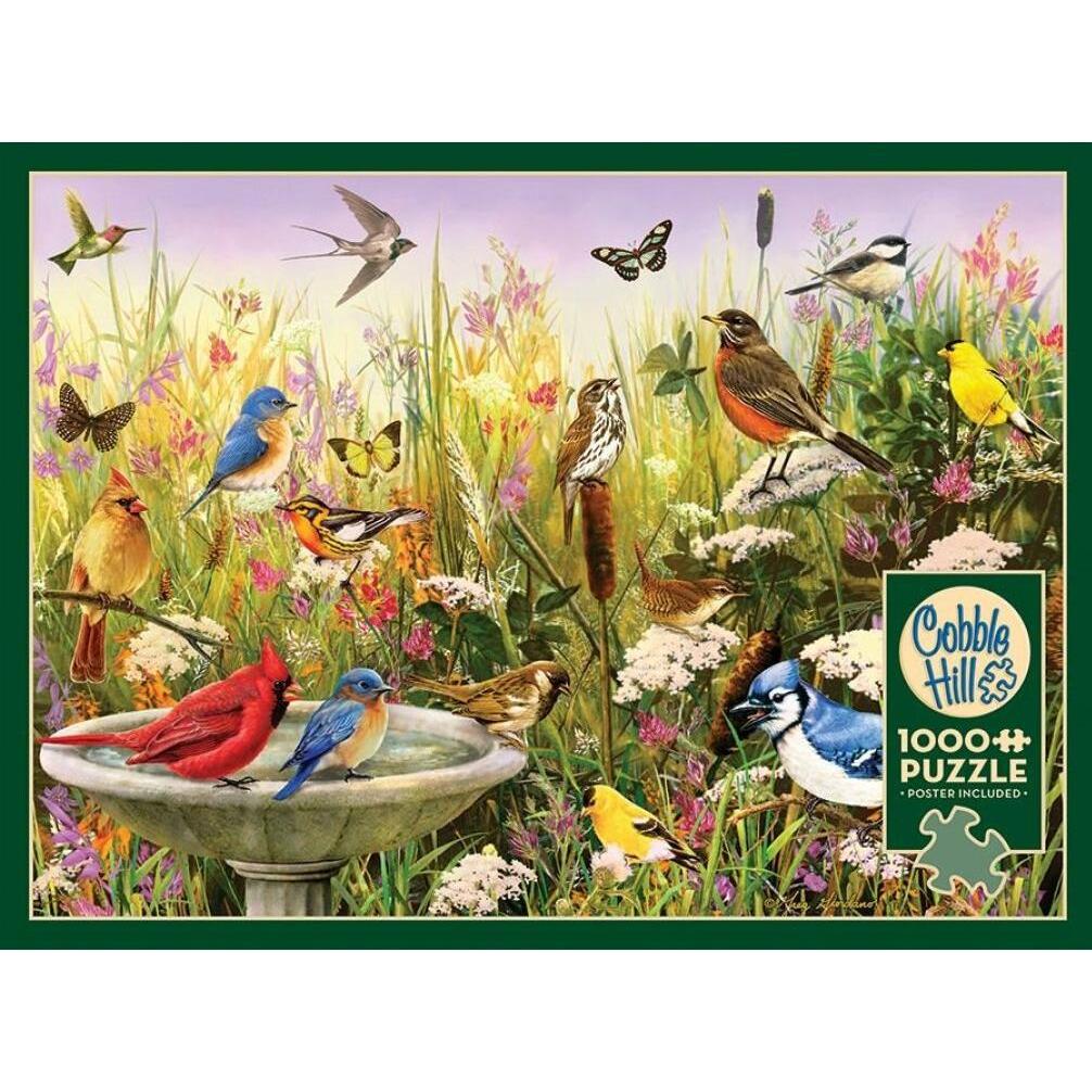 Thumbnail - Cobble Hill Puzzle 1000 pieces Feathered Friends (1000 Teile)