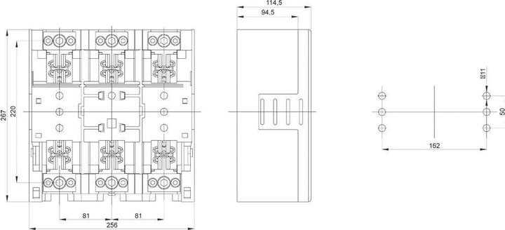Immagine prodotto Siemens Portafusibile 3p 54x181mm 3NW7531-8HG (400 A)