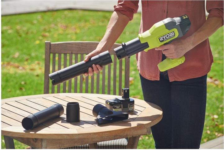 Productafbeelding Ryobi Snoerloze bladblazer 18 V, 241 km/u, zonder accu en oplader (Oplaadbare batterij, Bladblazer)
