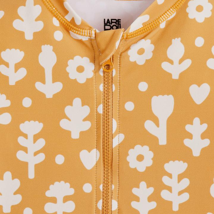 Actual product image La Redoute Collections Langärmeliger Badeanzug mit Blumenmuster (86)