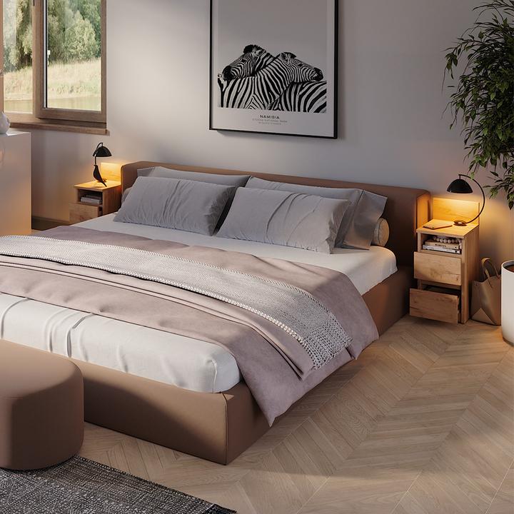 Actual product image Vicco Monty with 2 drawers (25 x 32.30 x 59.10 cm)