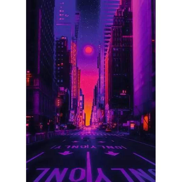Thumbnail - Ravensburger Puzzle 12001436 - New York in Neon - 1000 Teile Puzzle für Erwachsene und Kinder ab 14 (1000 Teile)