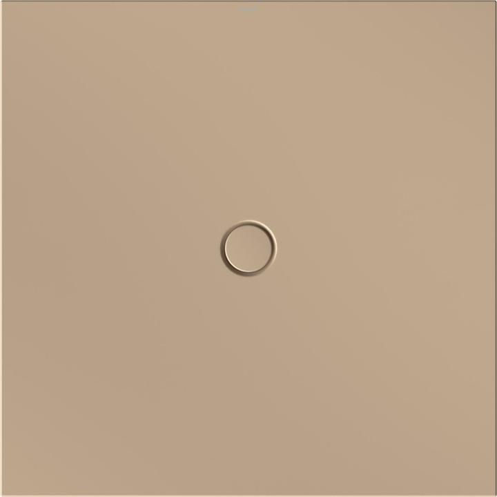 Bette Receveur de douche au sol avec support de receveur minimum et glaçurePlus, 120x120cm