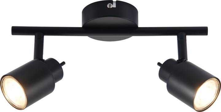 Actual product image Brilliant Andres LED Spot Tube 2flg black matt (690 lm, GU10)