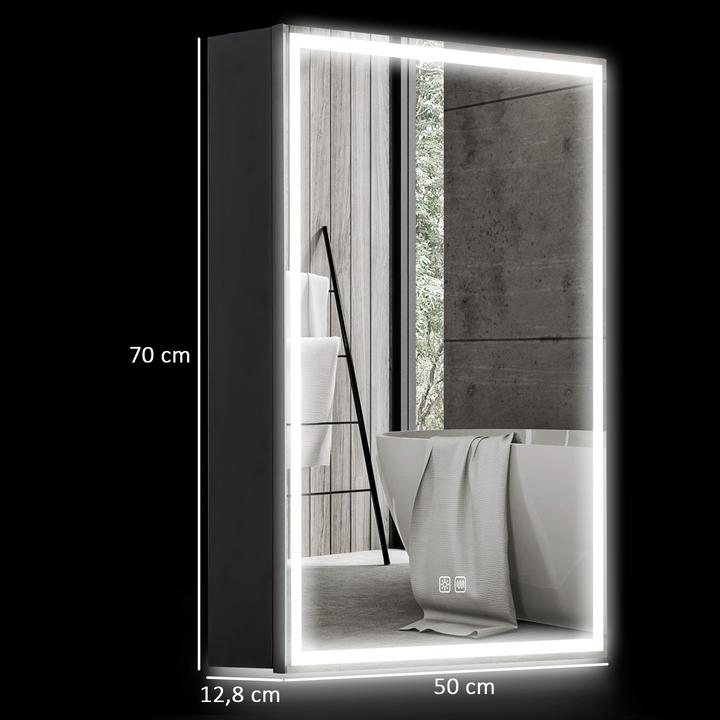 Immagine prodotto Homcom Armadio a specchio (70 x 50 cm)