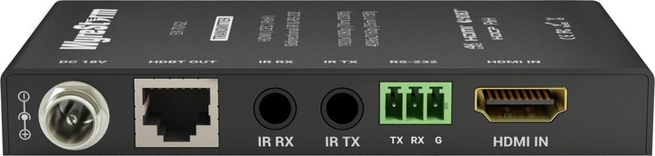 Actual product image WyreStorm 4K UHD HDBaseT Extender Set with HDCP 2.2 & 2-way PoH and CEC Passthrough