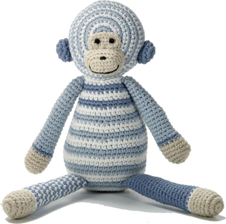 Produktbild Bellybutton Häkel Affe blau (10461-40000) (30 cm)