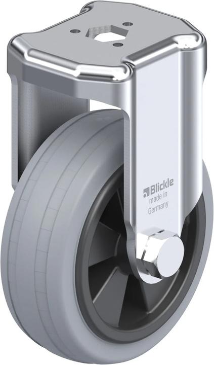 Image du produit kaiserkraft Roulette fixe BKRA-VPA 80G, Ø x largeur roue 80 x 25 mm, force 80 kg.