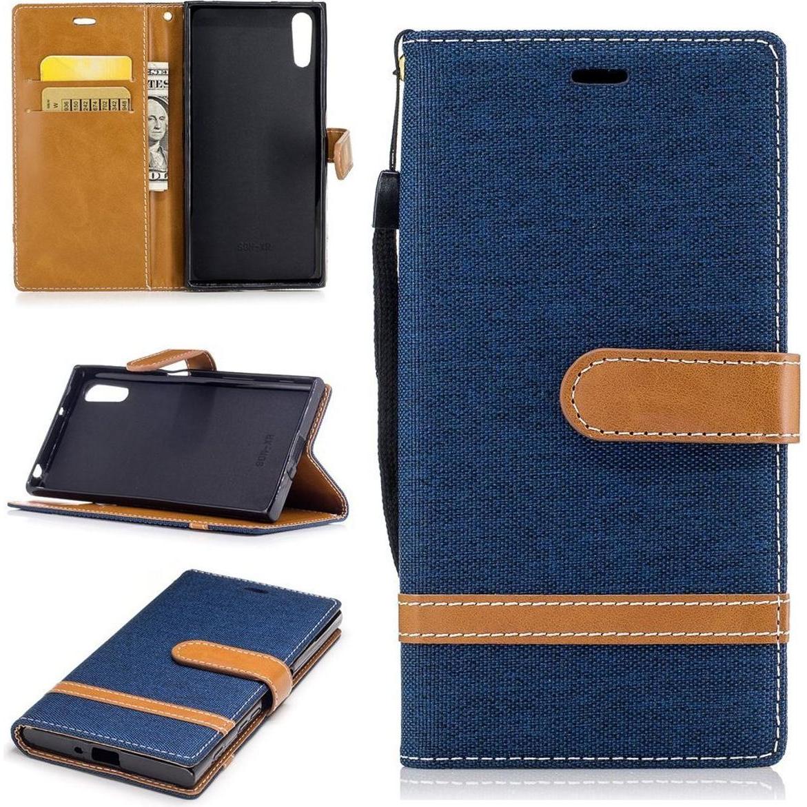 König Design Hülle Handy Schutz für Sony Xperia XZs Case Cover Tasche Wallet Etui Handyhülle (Sony Xperia XZs), Smartpho...