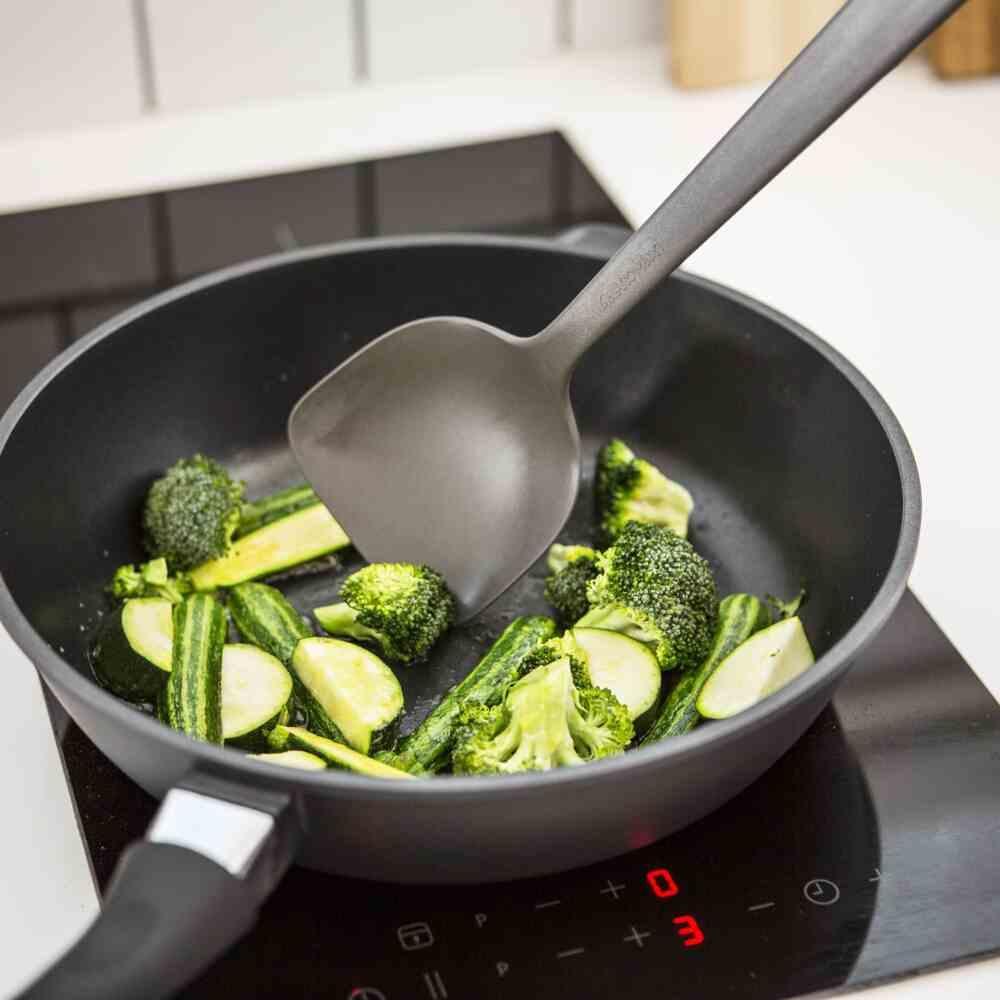 Thumbnail - Gastromax Chef's Woklöffel 34cm, grau, Kochbesteck, Grau