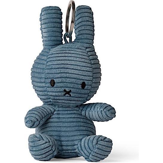 Bon Ton Toys, Schlüsselanhänger, miffy-schlüsselanhänger aus cordstoff, Blau