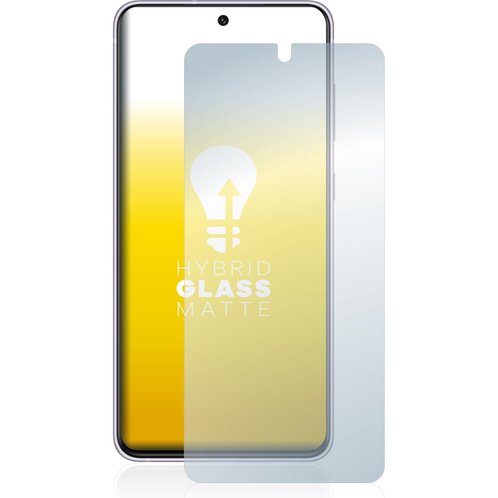 Thumbnail - upscreen Reflection Shield Panzerglasfolie Matt (1 Stück, Samsung Galaxy S21 FE 5G), Smartphone Schutzfolie, Grau