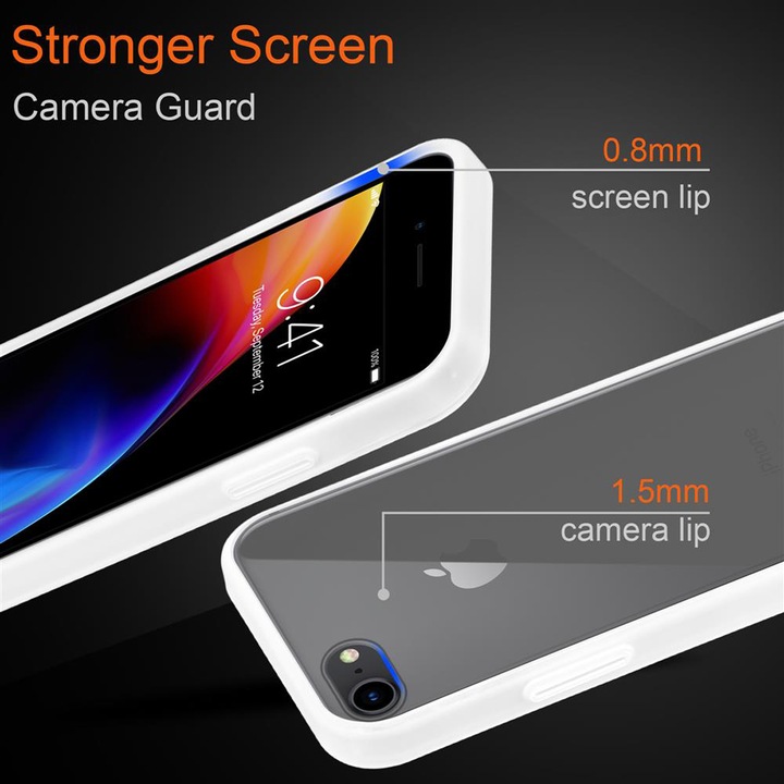 Actual product image Cadorabo Hybrid Matt Cover (Apple iPhone 6, LG G8s)